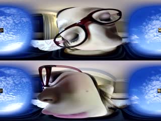 #TB3D CRVR-059 【VR】香苗レノン 美脚×競泳水着×パンスト眼鏡 VR スレンダーくびれ眼鏡美女と中出しSEX！！